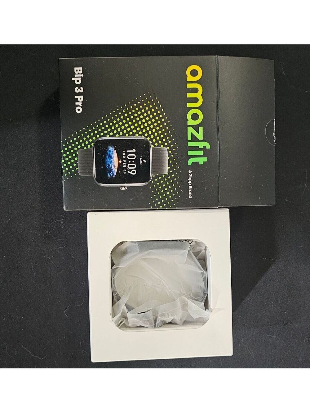 Amazfit Bip 3 Pro Smartwatch with GPS - Black